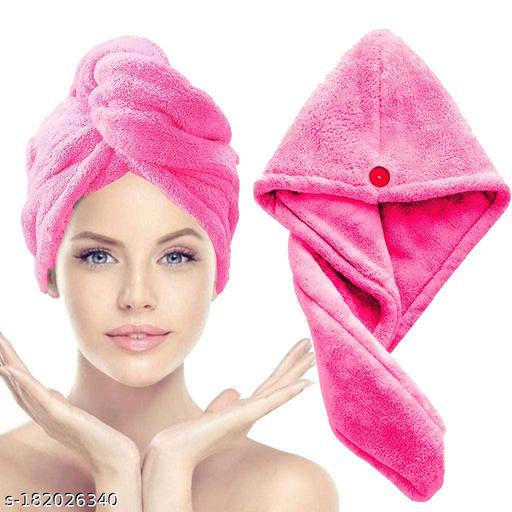 Cotton Hair-Drying Head Towel