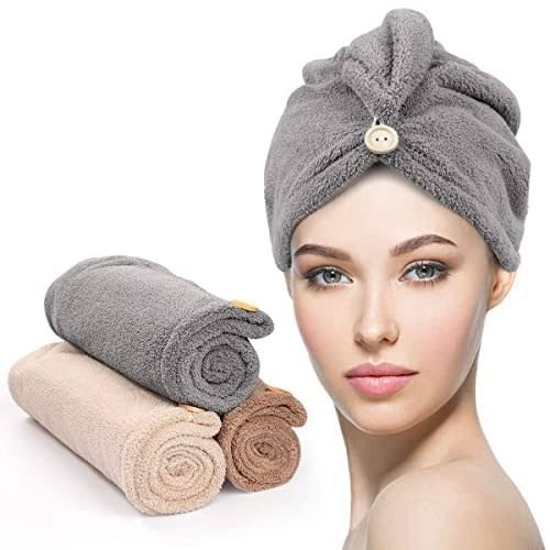 Cotton Hair-Drying Head Towel