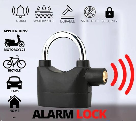 Alarm Lock Padlock Anti-Theft Security Safety Lock